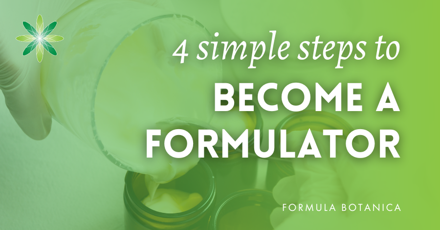 4 simple steps to become a formulator