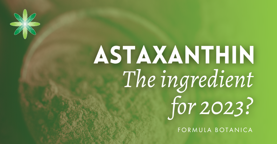 Astaxanthin ingredient for 2023