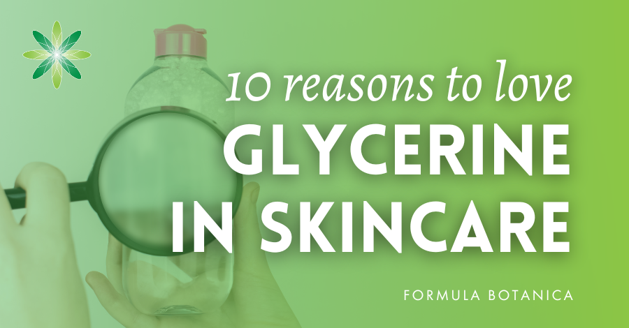 Glycerine in skincare