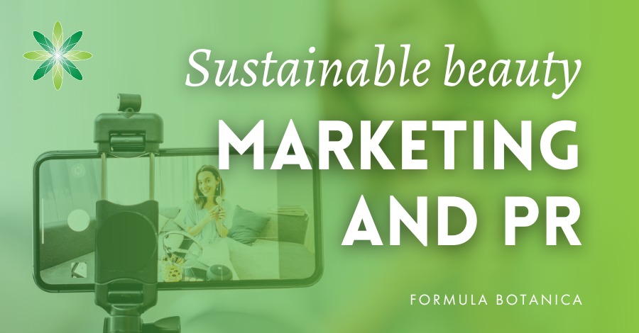 sustainable beauty marketing and pr