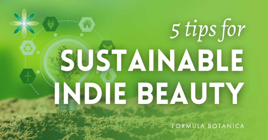 tips for sustainable beauty
