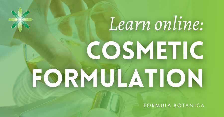 Make your own natural skincare on an online course - Formula Botanica