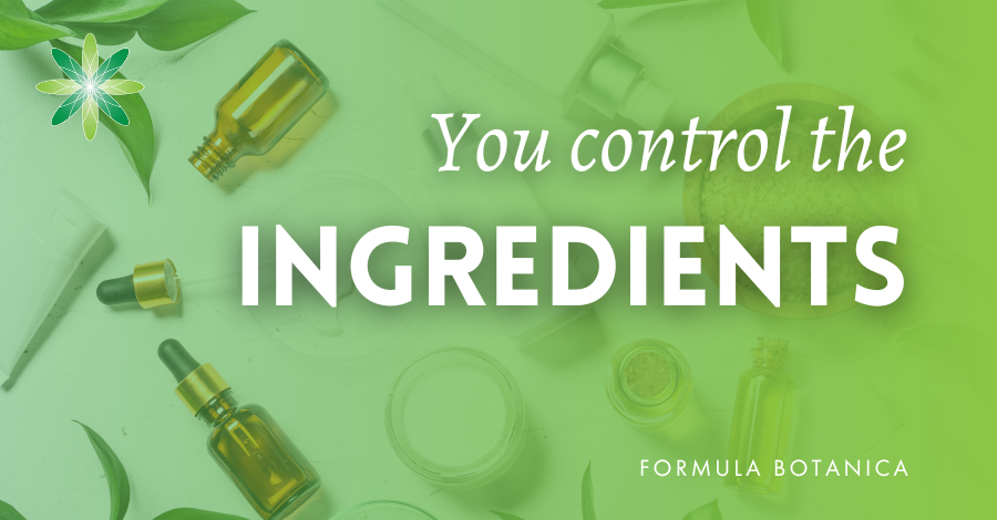 control ingredients making your own skincare