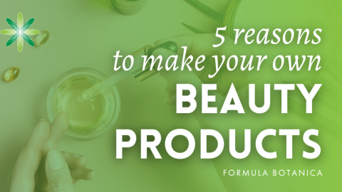 Take control of your skincare: make your own beauty products