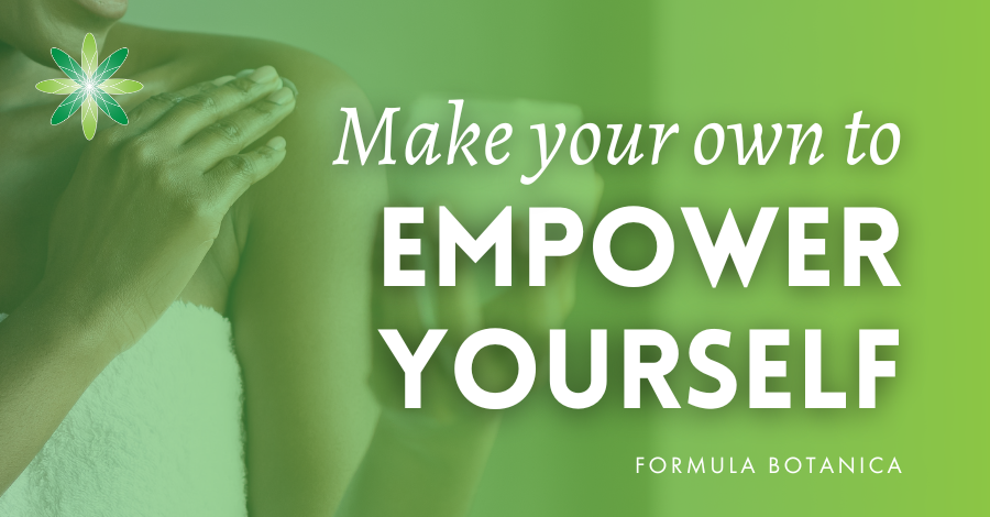 make your own beauty products to empower yourself