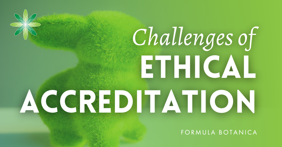 challenges of ethical cosmetic accreditation