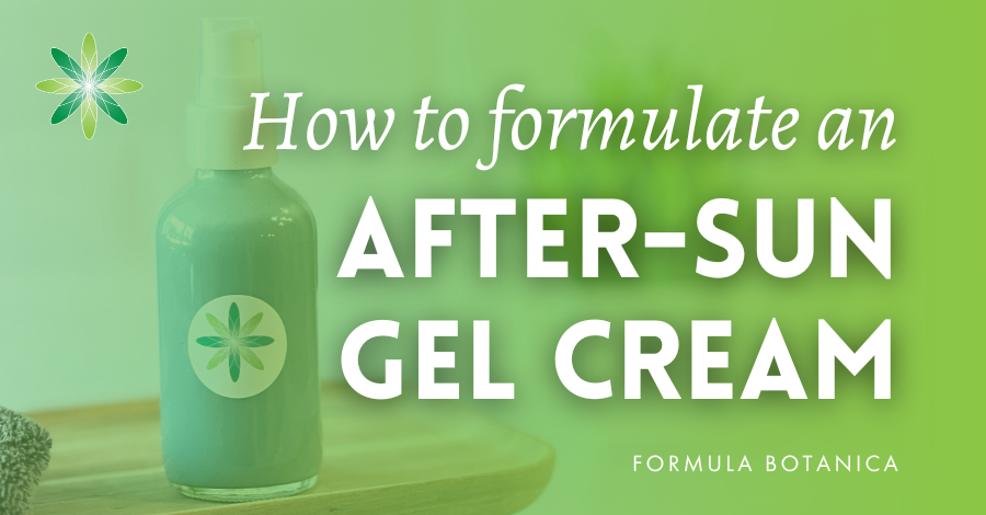 formulate after-sun gel cream