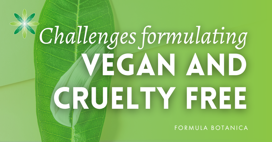formulating vegan cruelty free cosmetics