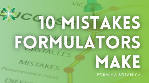 Top 10 mistakes indie formulators make and how to avoid them