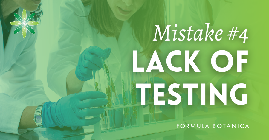 failure to run cosmetic tests