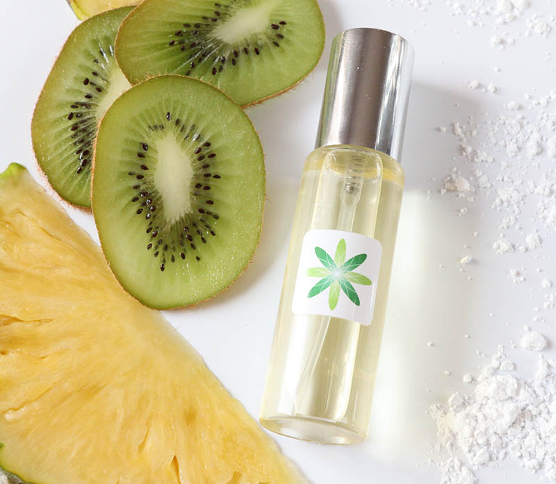 tropical hydrating body mist formula