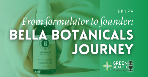 Podcast 179: From formulator to founder: Bella Botanicals inspiring journey