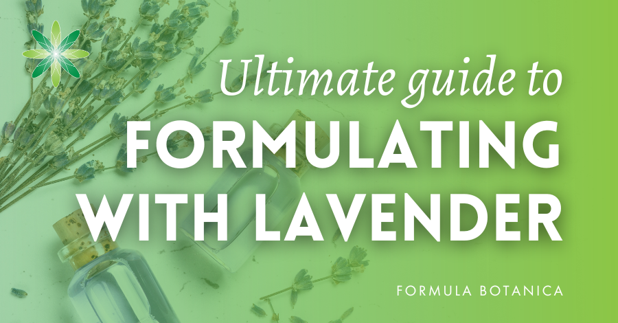 lavender in cosmetic formulations