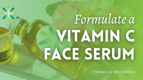 How to formulate a restoring Vitamin C face serum