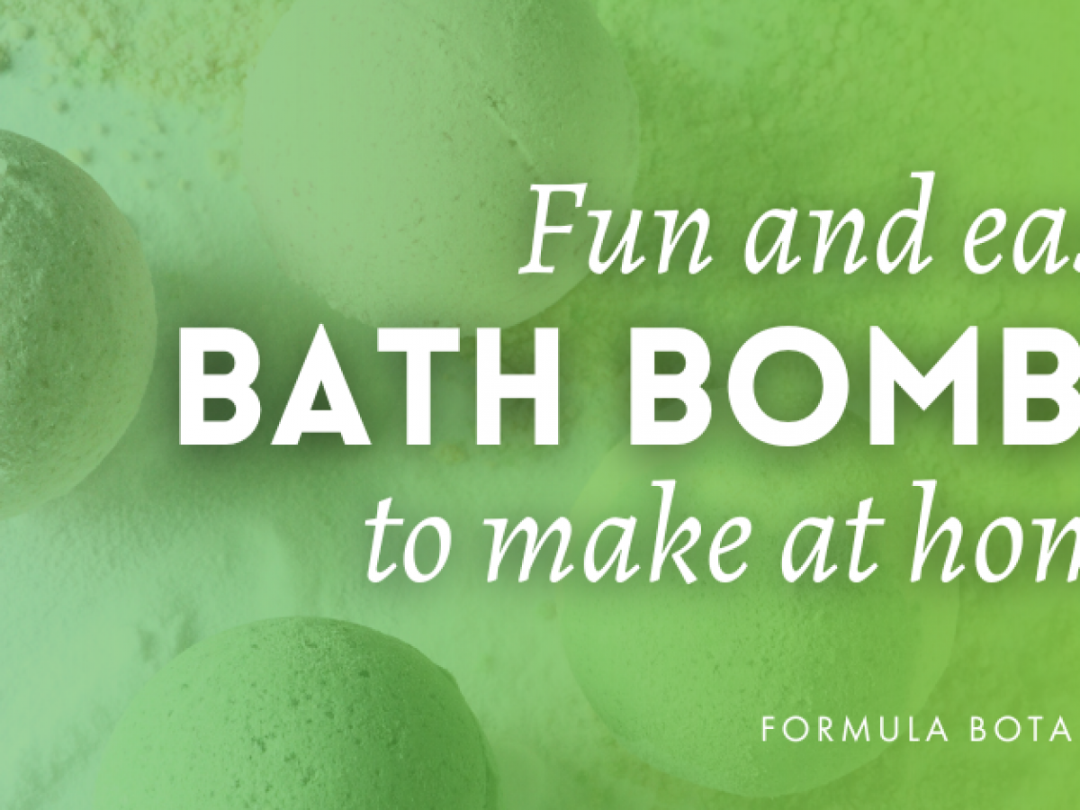 Bath Bombs are Simple Science
