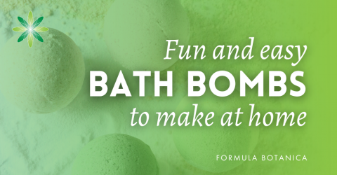 Easy bath bombs to make at home