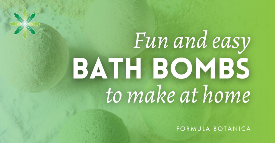 Easy bath bombs to make at home