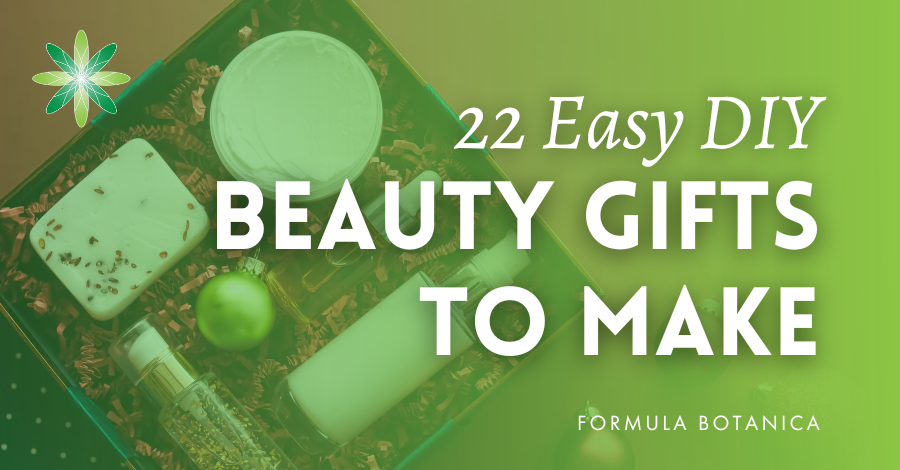 How to make your own skincare products - Formula Botanica