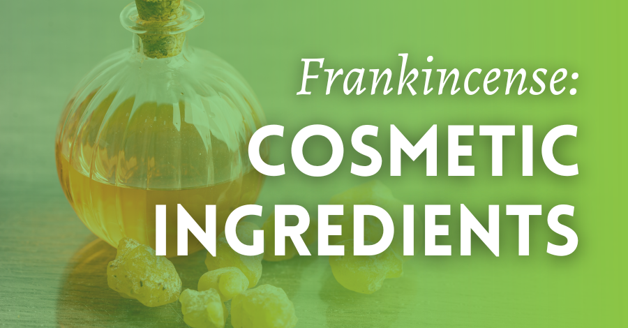 Frankincense in beauty sustainability and ethical use