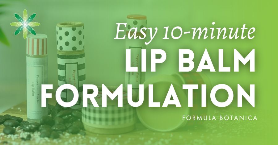 Easy lip balm to make at home