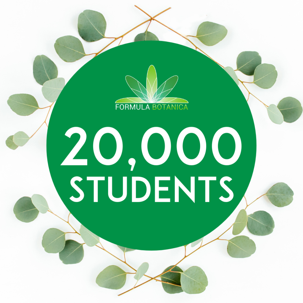 Formula Botanica enrols its 20000th student