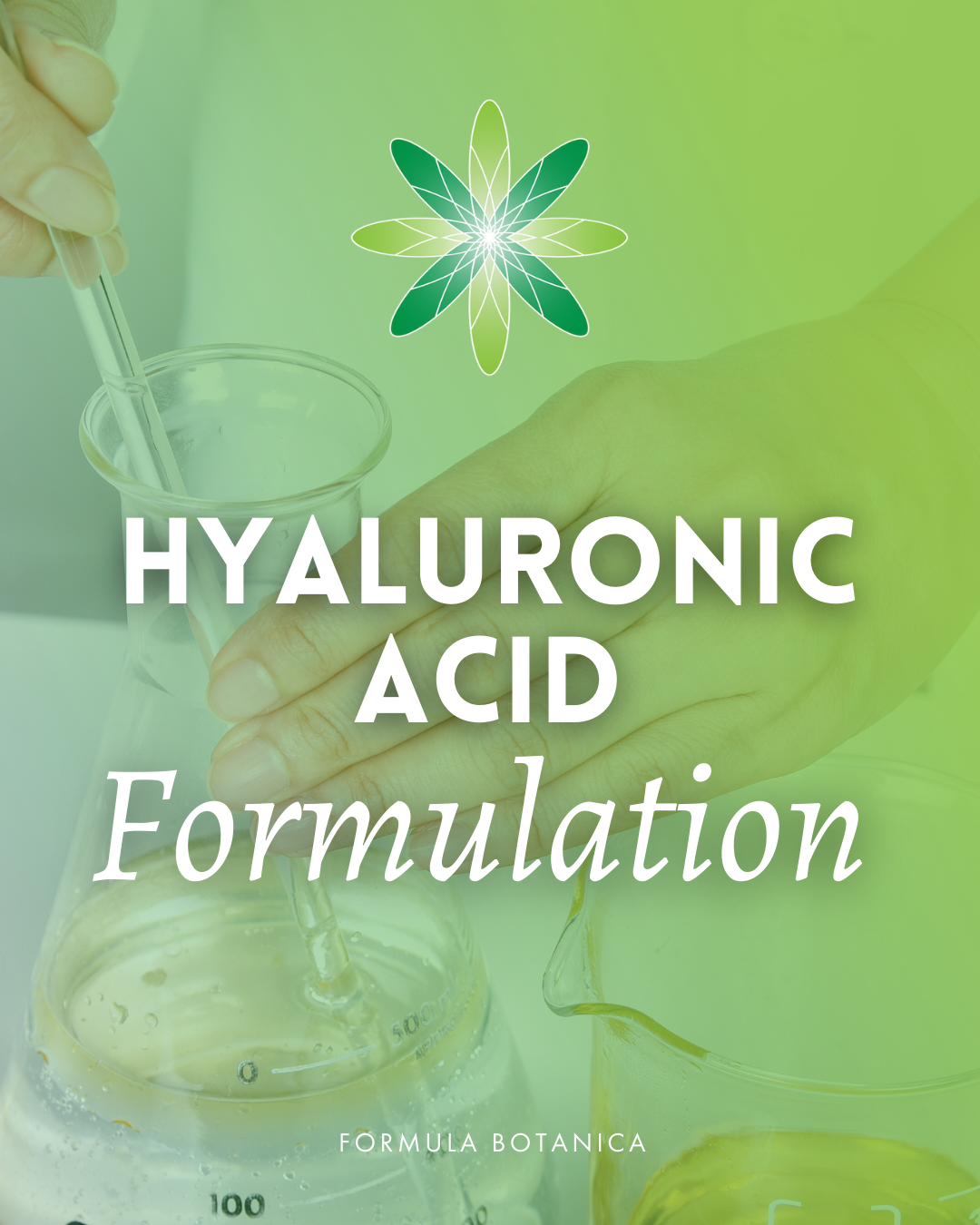 how to formulate with hyaluronic acid