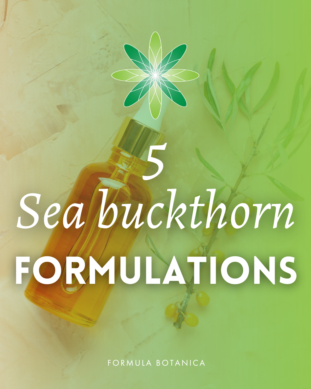 sea buckthorn formulations