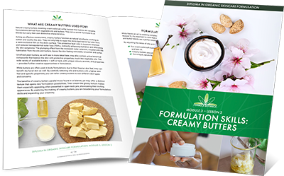 Diploma in Organic Skincare Formulation Module 3