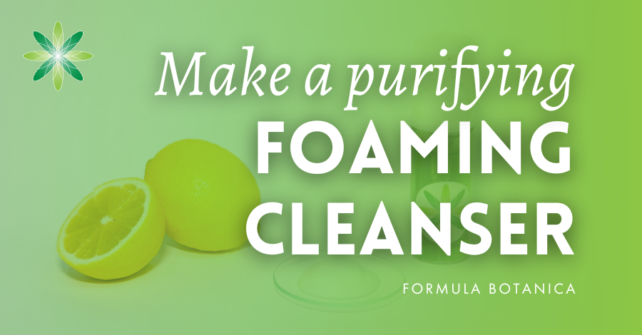 How to make a purifying foaming cleanser