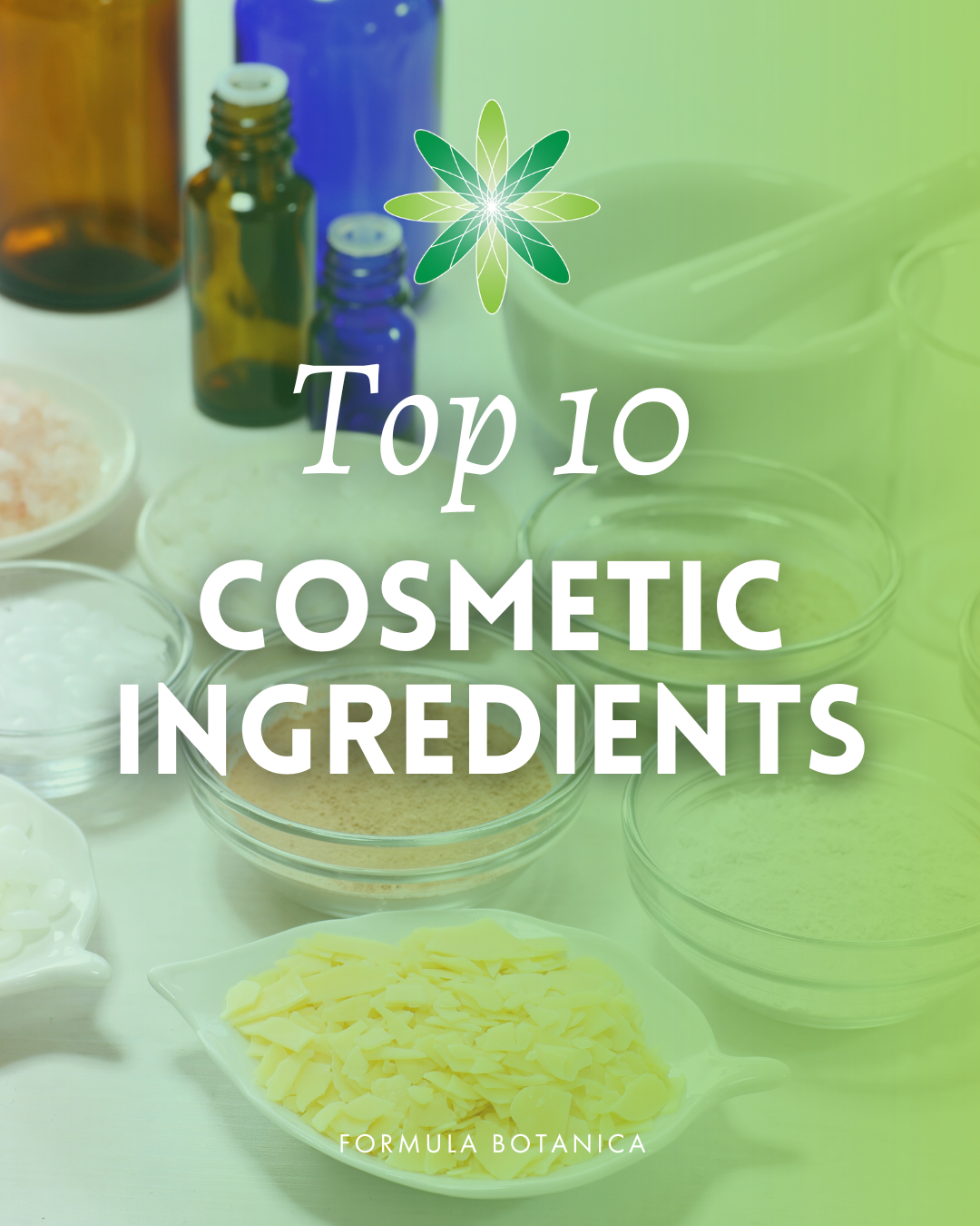 Top 10 cosmetic ingredients for 2025: Your exclusive guide