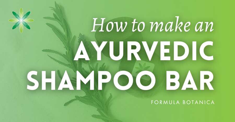 How to make an Ayurvedic neem &#038; lavender shampoo bar