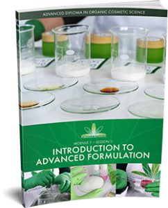 Formula Botanica Advanced Diploma in Organic Cosmetic Science - Cosmetic science course
