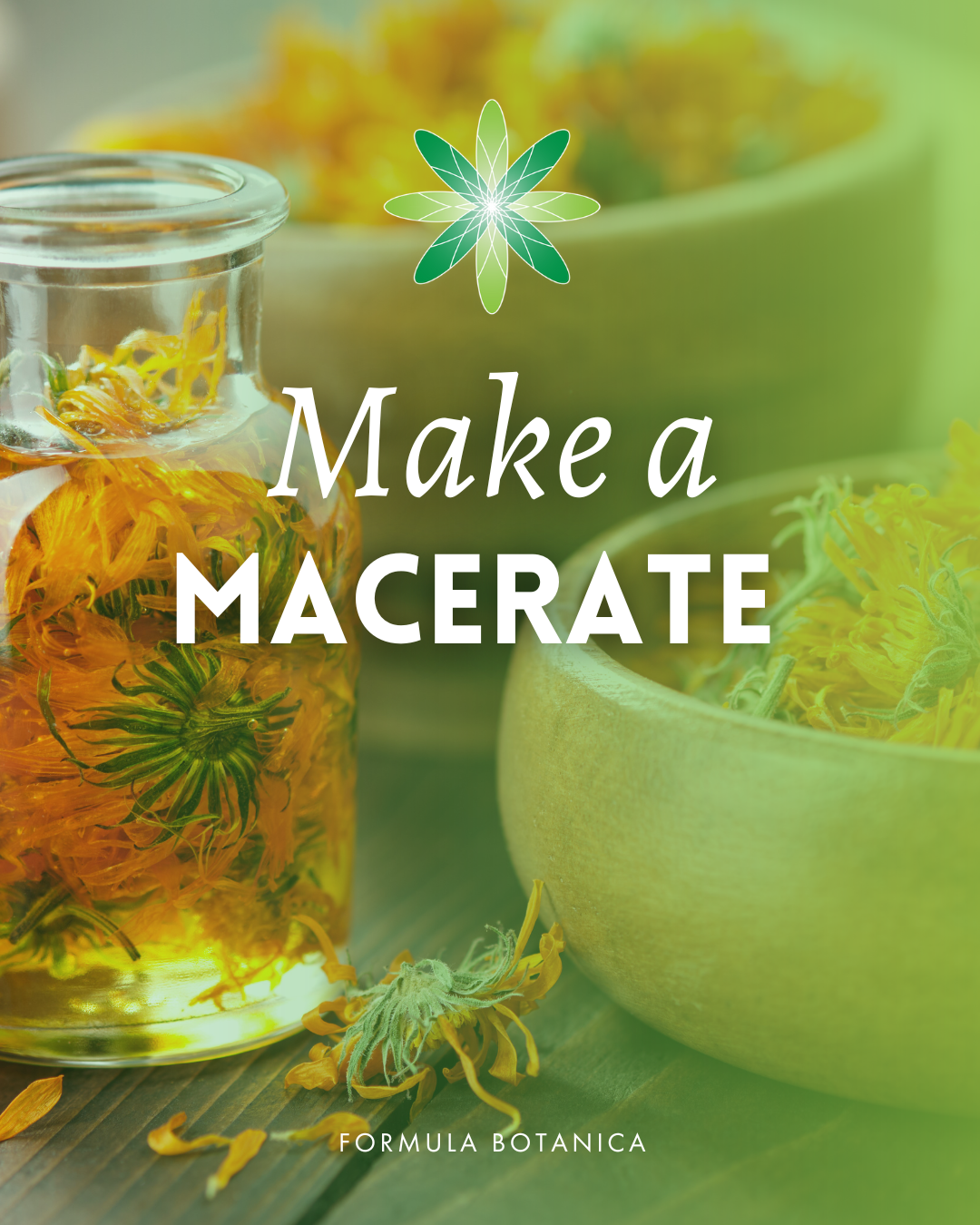 How to make macerated oils