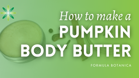 How to make a pumpkin spice whipped body butter