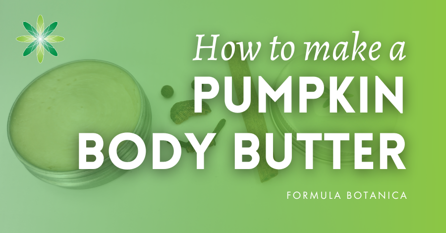 How to make a pumpkin spice whipped body butter