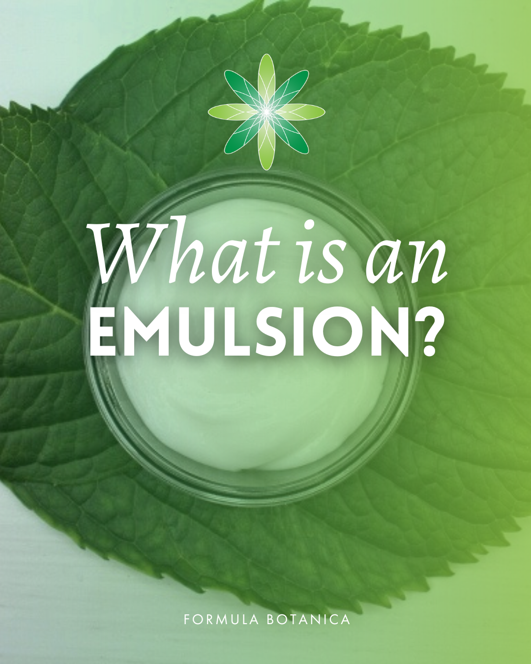How to make an emulsion with Vegetal – Formulation 101