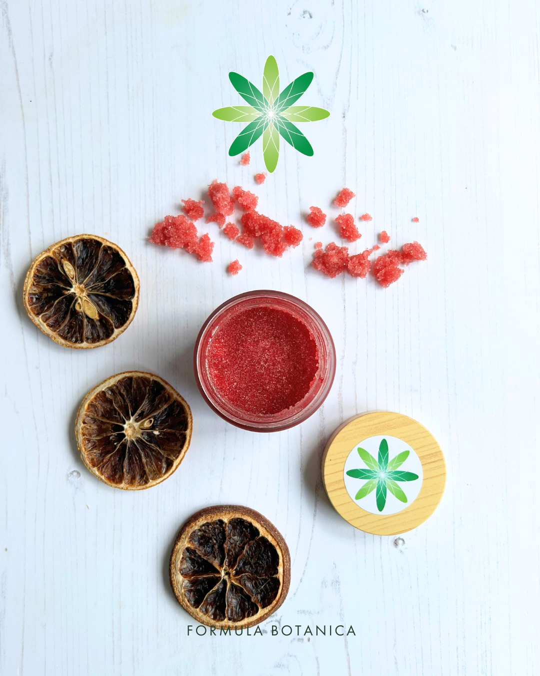 How to make a DIY cranberry sugar crush body scrub