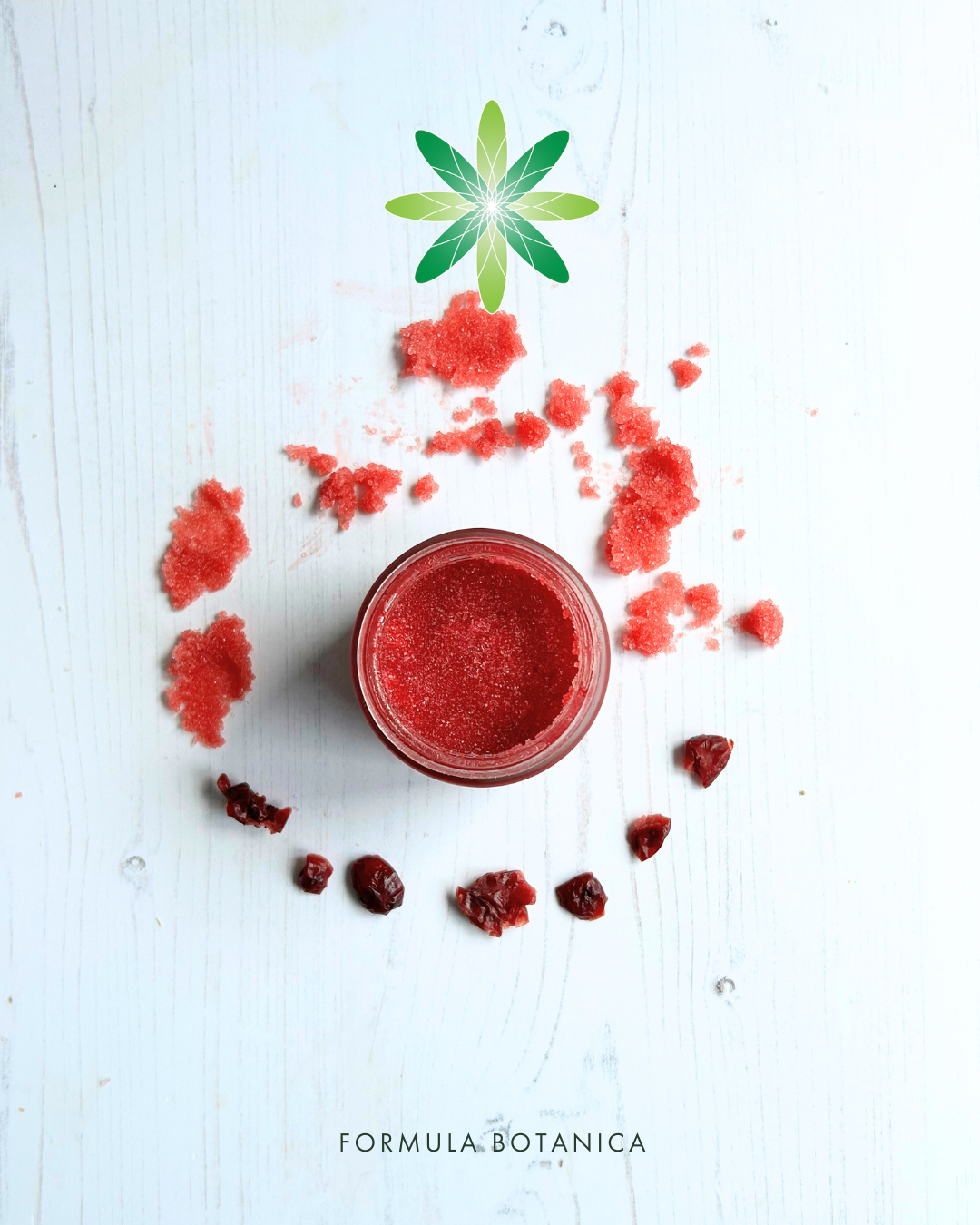 How to make a DIY cranberry sugar crush body scrub