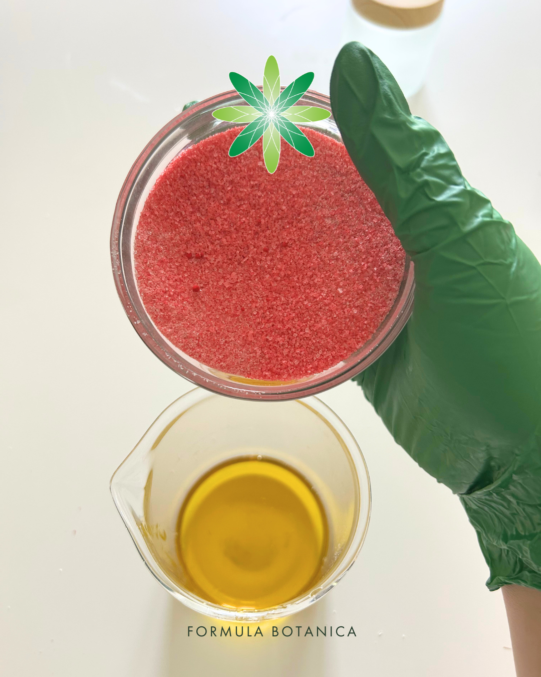 How to make a DIY cranberry sugar crush body scrub