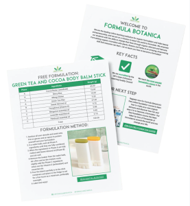 Access Your Free Formulation PDF &#8211; Body balm stick (Thank you)