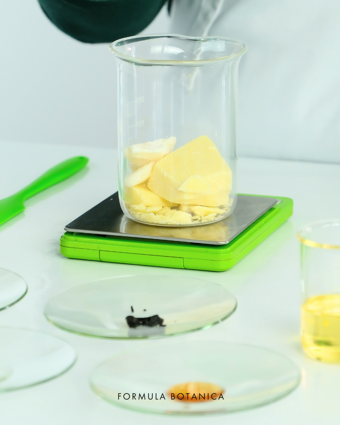 How to make a multipurpose cocoa & green tea balm stick