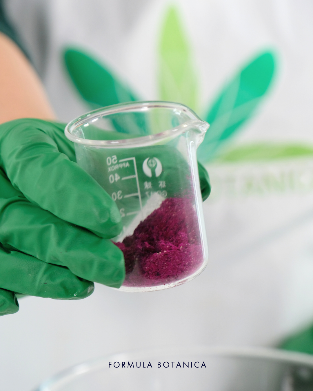 How to make a dragon fruit powder-to-foam cleanser