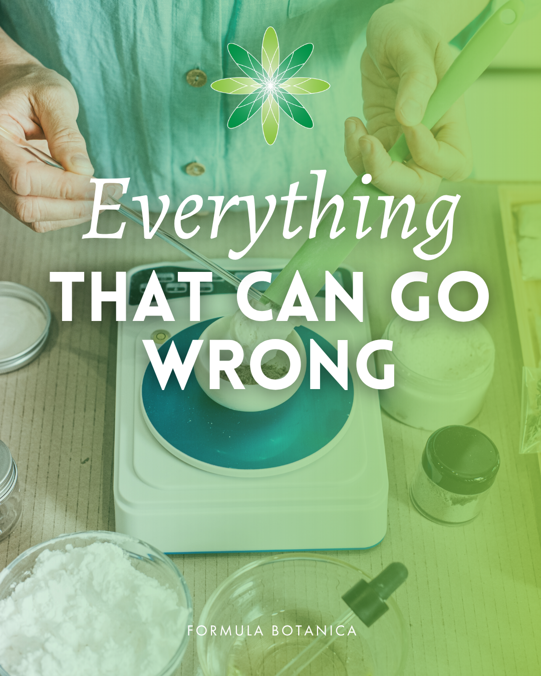 Think your kitchen is clean enough? Not for making skincare