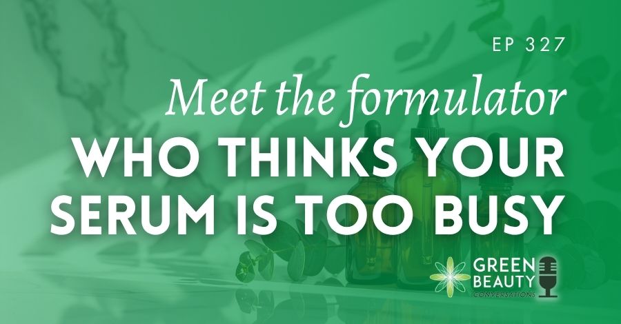 Meet the formulator who thinks your serum is too busy
